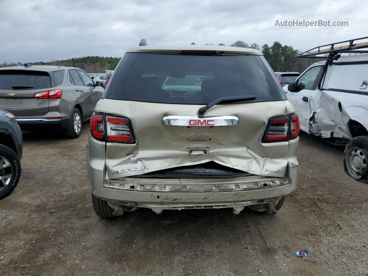 2013 Gmc Acadia Sle Tan vin: 1GKKVPKDXDJ229891