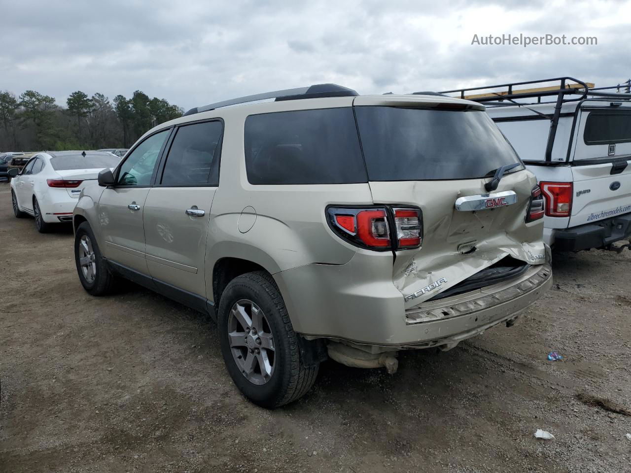 2013 Gmc Acadia Sle Tan vin: 1GKKVPKDXDJ229891