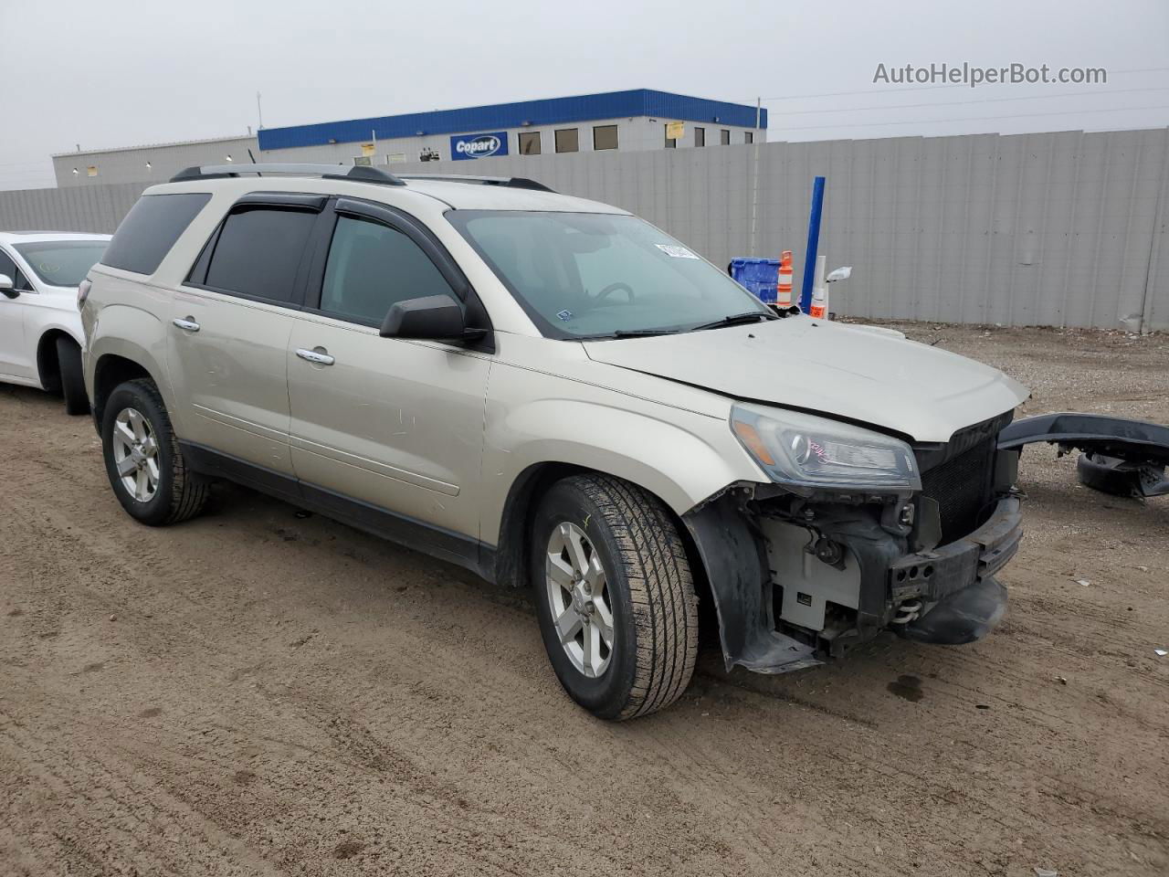 2013 Gmc Acadia Sle Золотой vin: 1GKKVPKDXDJ233519