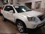 2012 Gmc Acadia Slt-1 White vin: 1GKKVRED0CJ233793