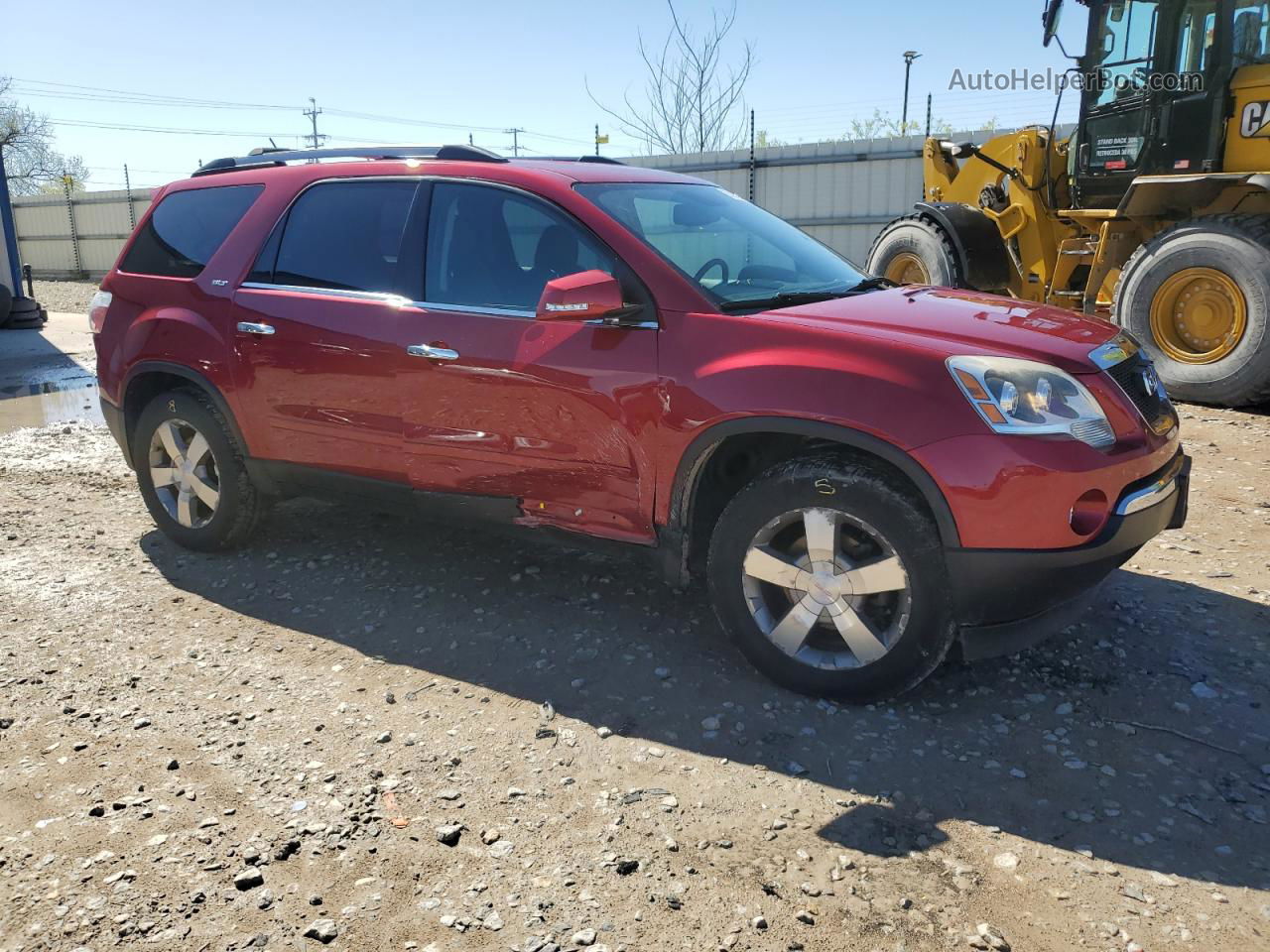 2012 Gmc Acadia Slt-1 Красный vin: 1GKKVRED0CJ353139