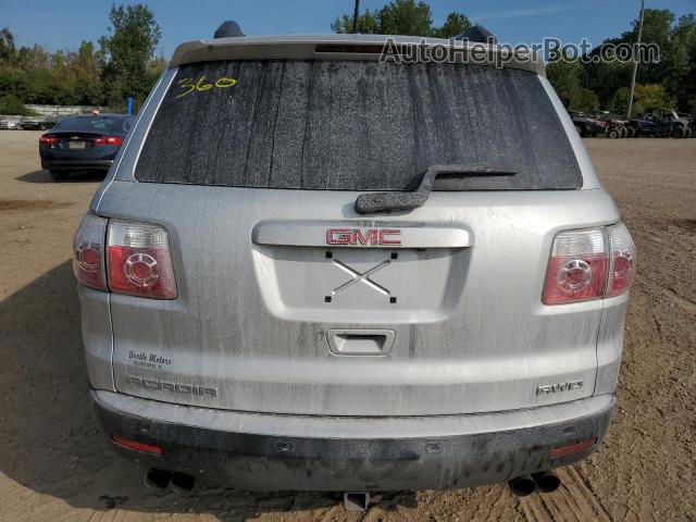 2012 Gmc Acadia Slt-1 Silver vin: 1GKKVRED0CJ362035