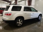 2012 Gmc Acadia Slt-1 White vin: 1GKKVRED0CJ363427