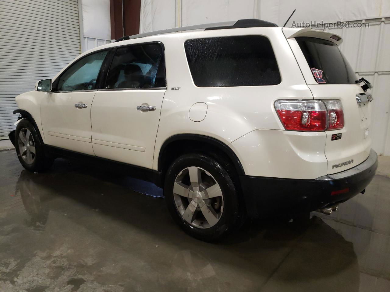 2012 Gmc Acadia Slt-1 White vin: 1GKKVRED0CJ363427