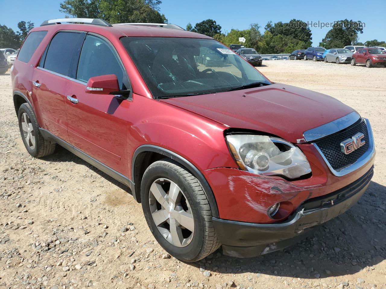 2012 Gmc Acadia Slt-1 Красный vin: 1GKKVRED0CJ388831