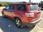 2012 Gmc Acadia Slt-1 Красный vin: 1GKKVRED0CJ388831