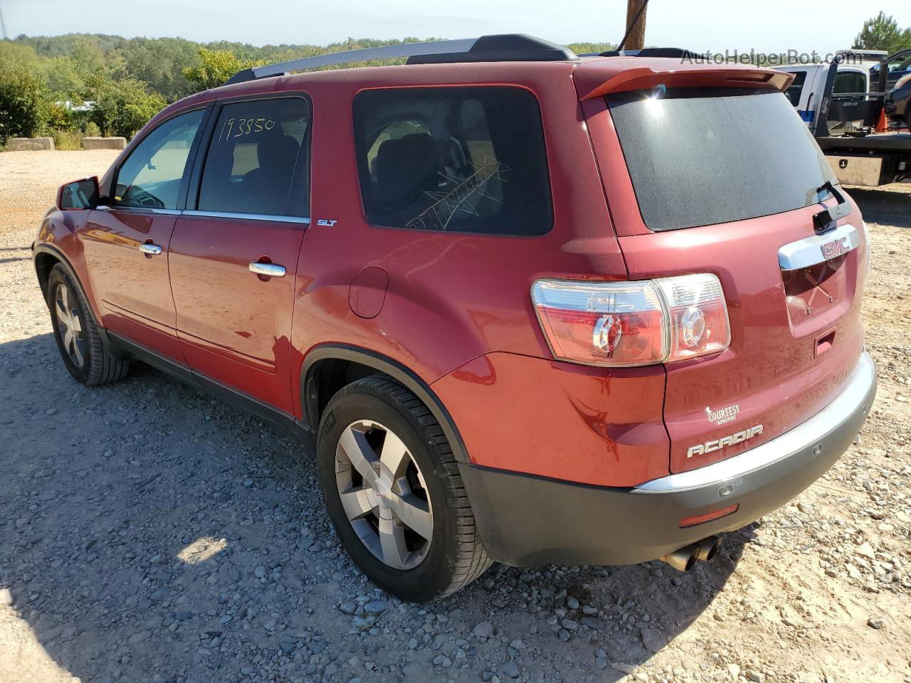 2012 Gmc Acadia Slt-1 Red vin: 1GKKVRED0CJ388831