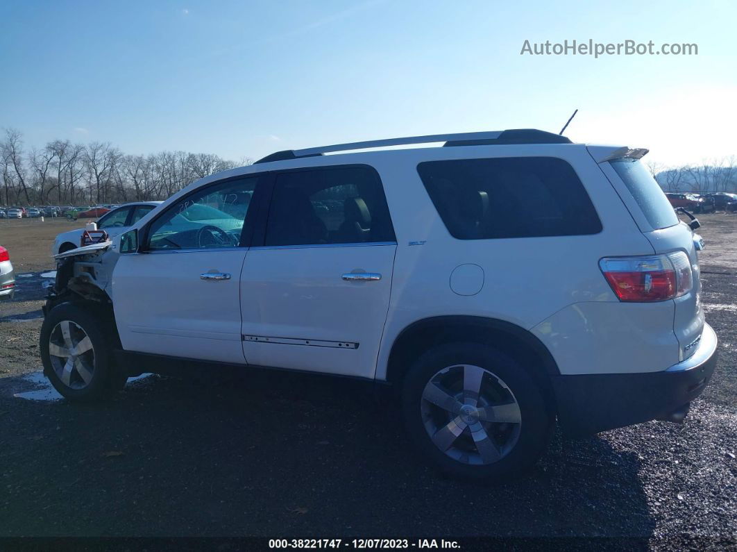 2012 Gmc Acadia Slt-1 White vin: 1GKKVRED1CJ261358