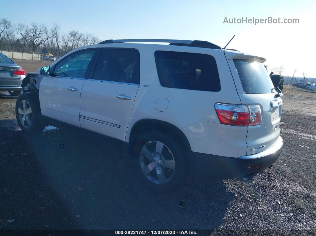 2012 Gmc Acadia Slt-1 White vin: 1GKKVRED1CJ261358