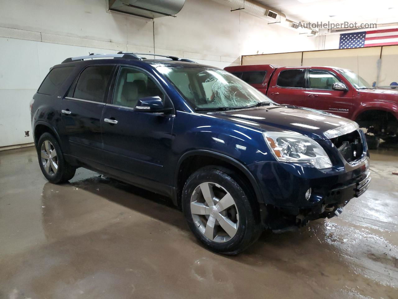 2012 Gmc Acadia Slt-1 Blue vin: 1GKKVRED1CJ314589