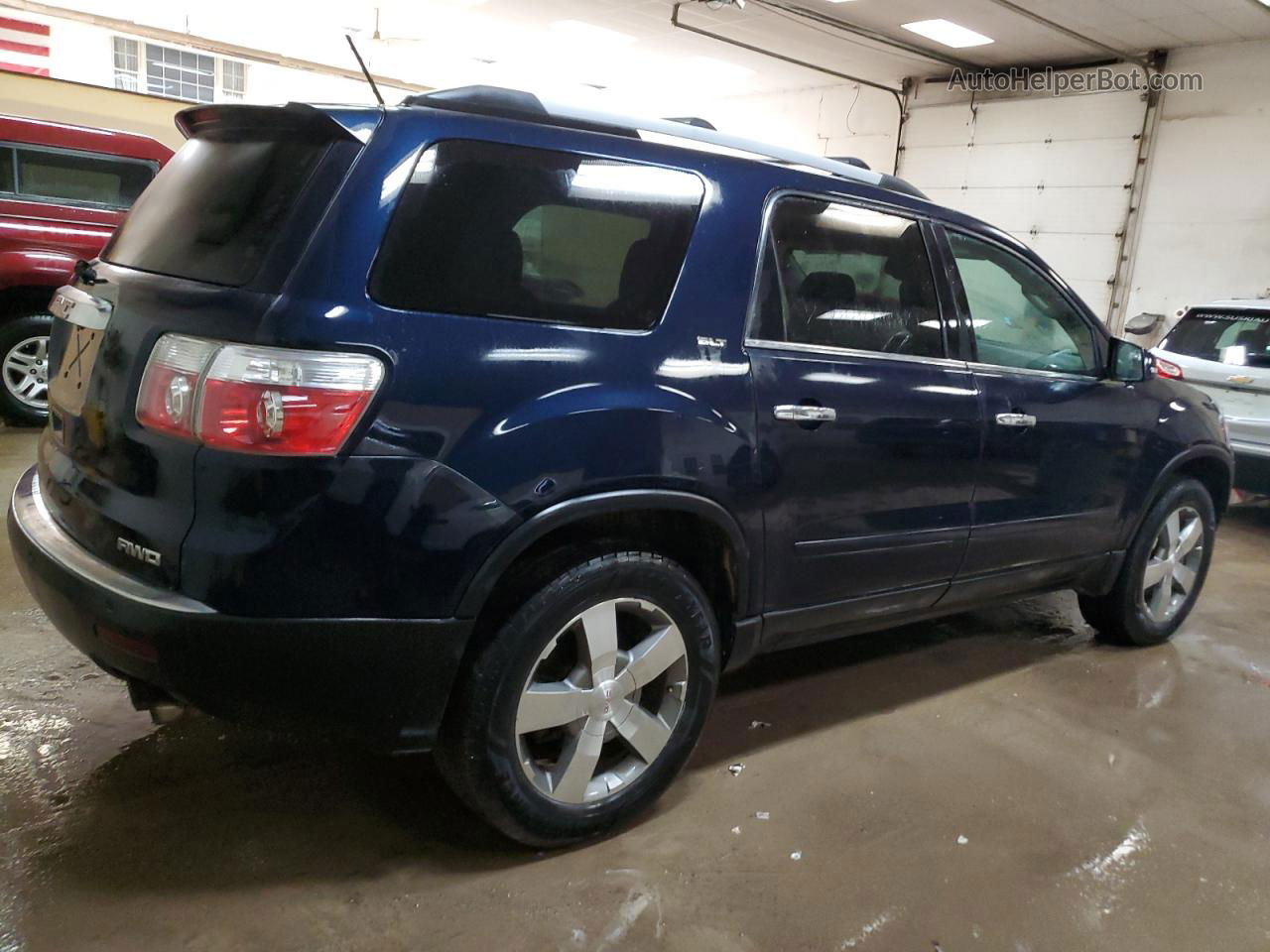 2012 Gmc Acadia Slt-1 Blue vin: 1GKKVRED1CJ314589