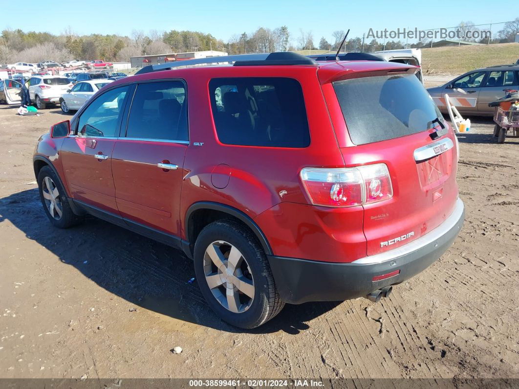 2012 Gmc Acadia Slt-1 Красный vin: 1GKKVRED1CJ331375