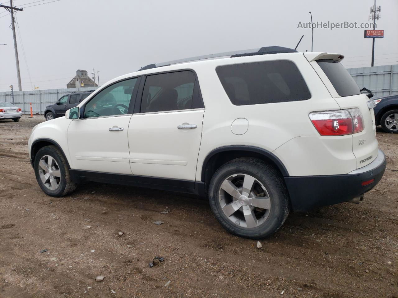 2012 Gmc Acadia Slt-1 White vin: 1GKKVRED2CJ106236