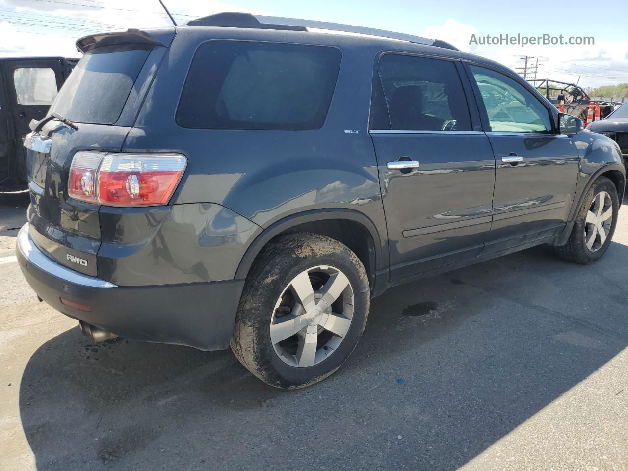 2012 Gmc Acadia Slt-1 Charcoal vin: 1GKKVRED2CJ245413