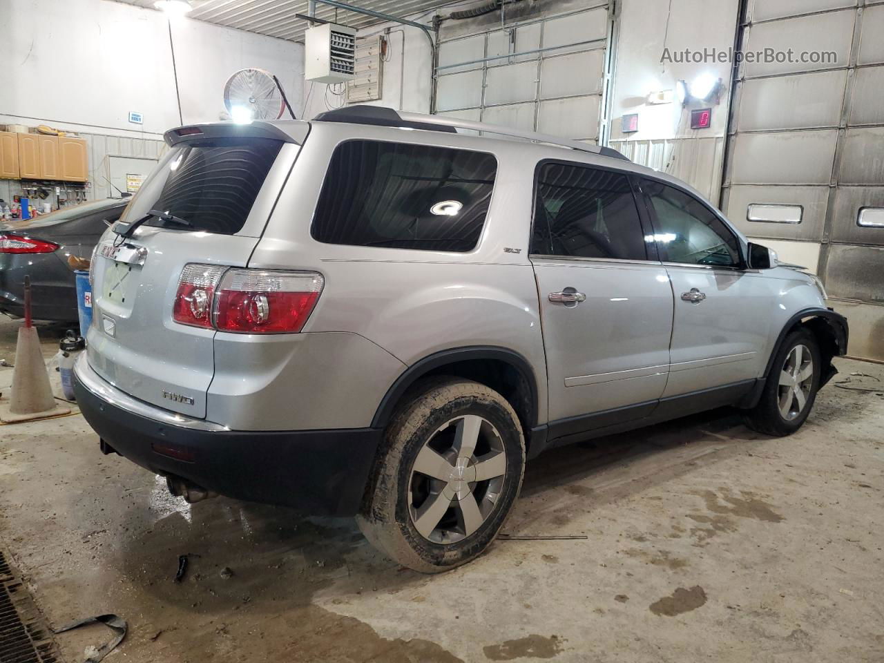 2012 Gmc Acadia Slt-1 Silver vin: 1GKKVRED2CJ257268