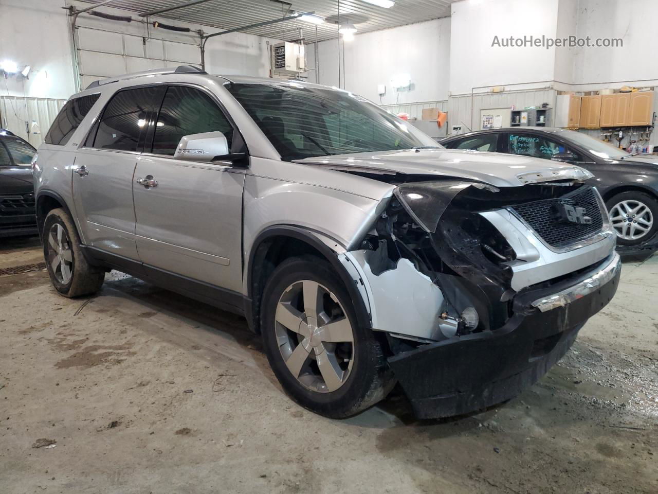 2012 Gmc Acadia Slt-1 Silver vin: 1GKKVRED2CJ257268