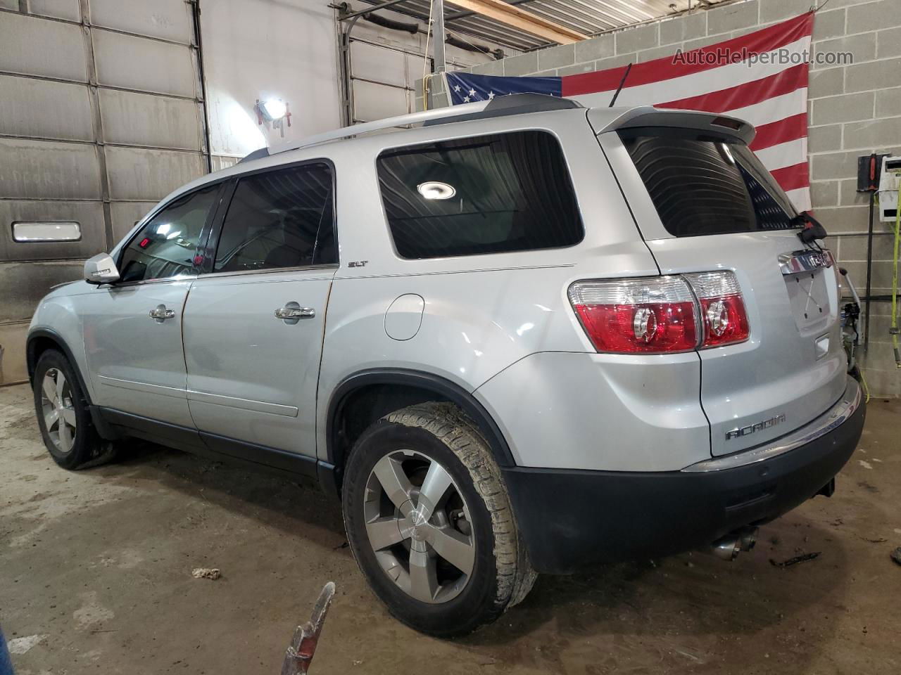 2012 Gmc Acadia Slt-1 Silver vin: 1GKKVRED2CJ257268