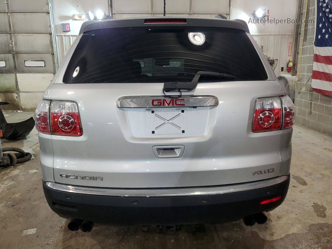 2012 Gmc Acadia Slt-1 Silver vin: 1GKKVRED2CJ257268