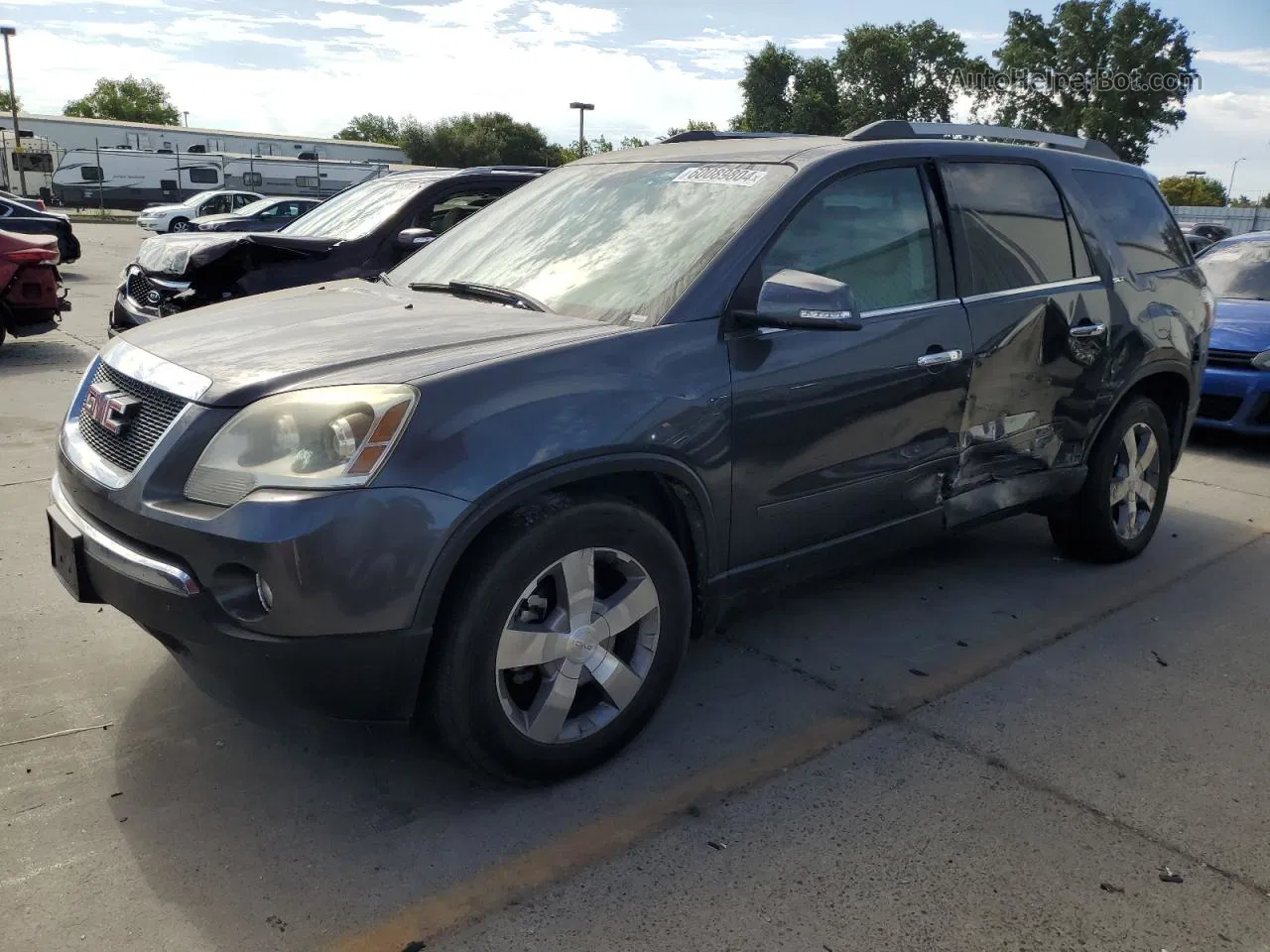 2012 Gmc Acadia Slt-1 Gray vin: 1GKKVRED2CJ290514