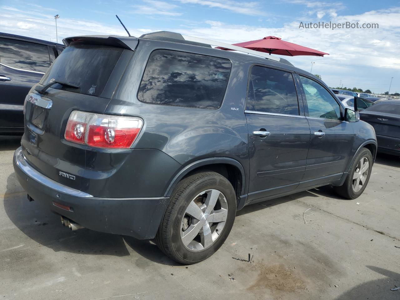 2012 Gmc Acadia Slt-1 Gray vin: 1GKKVRED2CJ290514