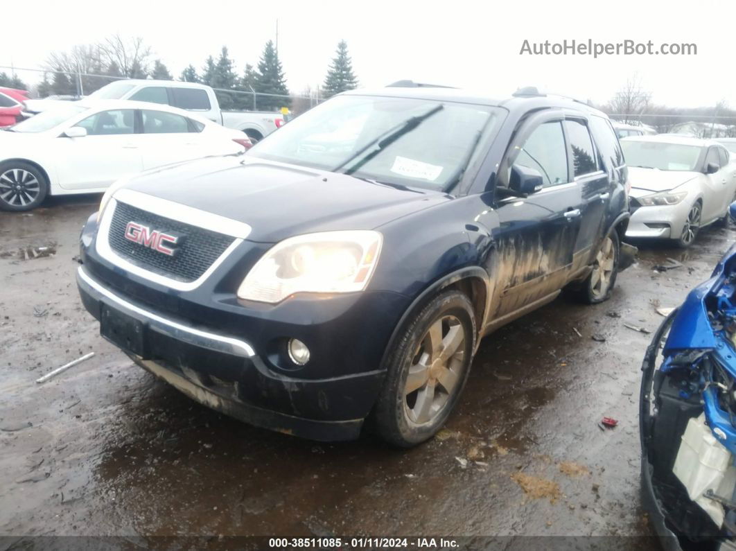 2012 Gmc Acadia Slt-1 Blue vin: 1GKKVRED2CJ348234