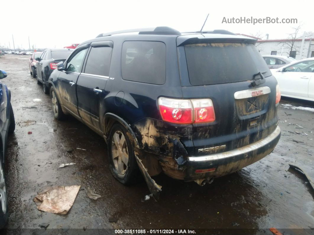 2012 Gmc Acadia Slt-1 Blue vin: 1GKKVRED2CJ348234