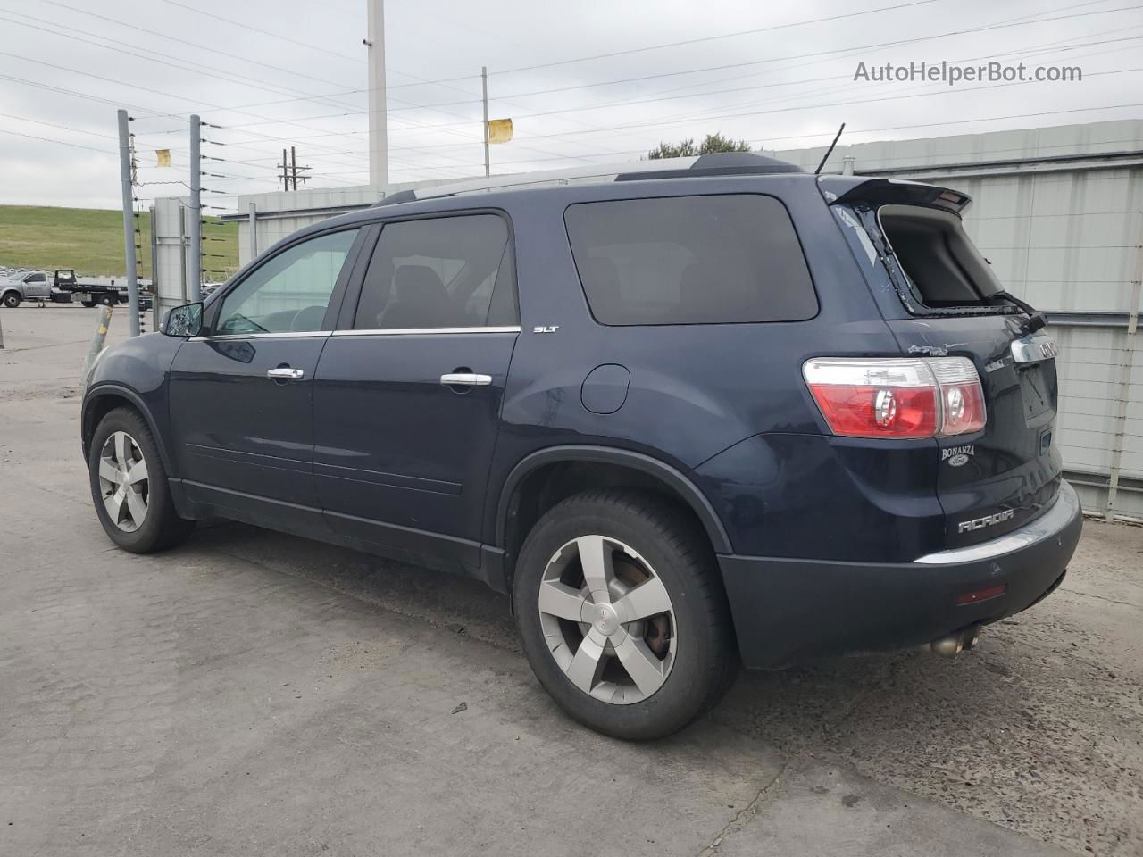 2012 Gmc Acadia Slt-1 Синий vin: 1GKKVRED3CJ251883