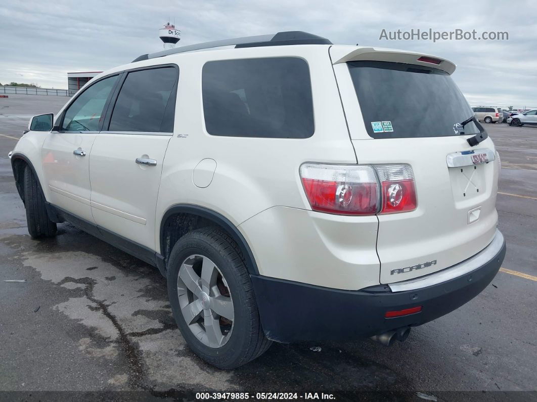 2012 Gmc Acadia Slt-1 White vin: 1GKKVRED3CJ353328