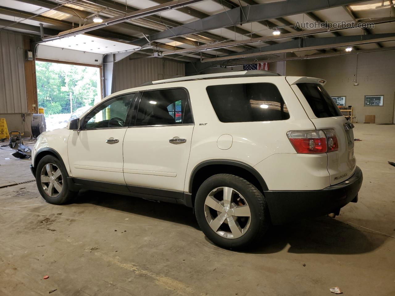 2012 Gmc Acadia Slt-1 White vin: 1GKKVRED4CJ368341