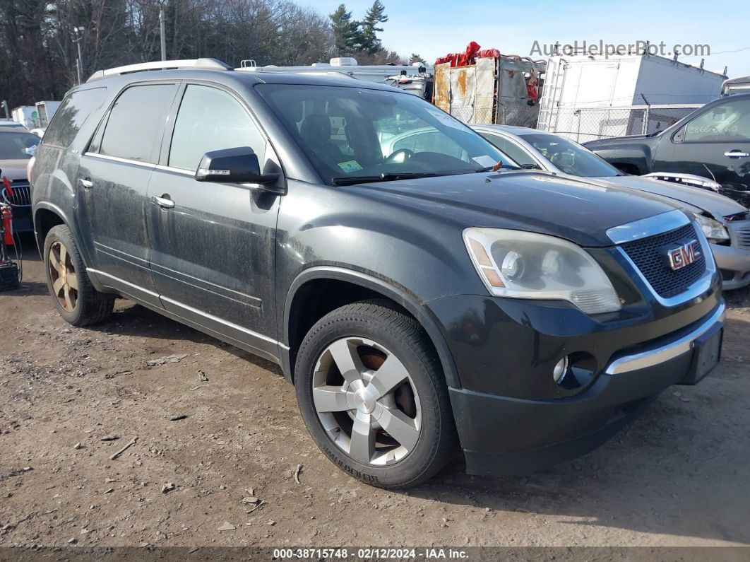 2012 Gmc Acadia Slt-1 Black vin: 1GKKVRED4CJ374026