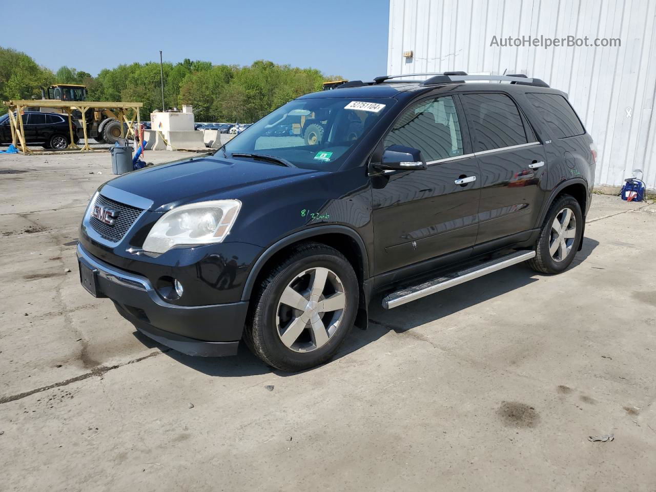 2012 Gmc Acadia Slt-1 Угольный vin: 1GKKVRED5CJ196806