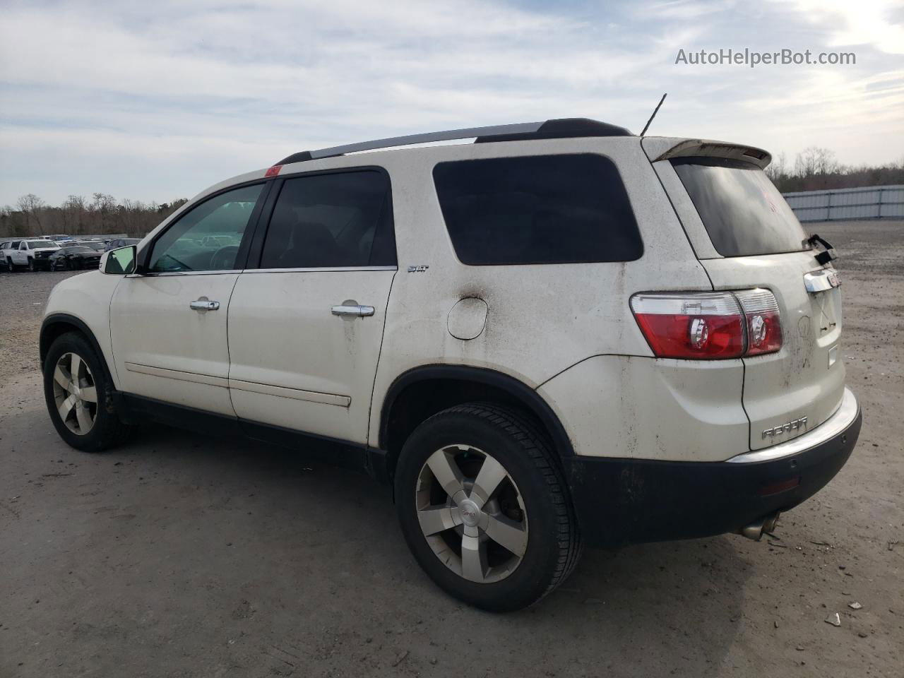 2012 Gmc Acadia Slt-1 White vin: 1GKKVRED5CJ248998