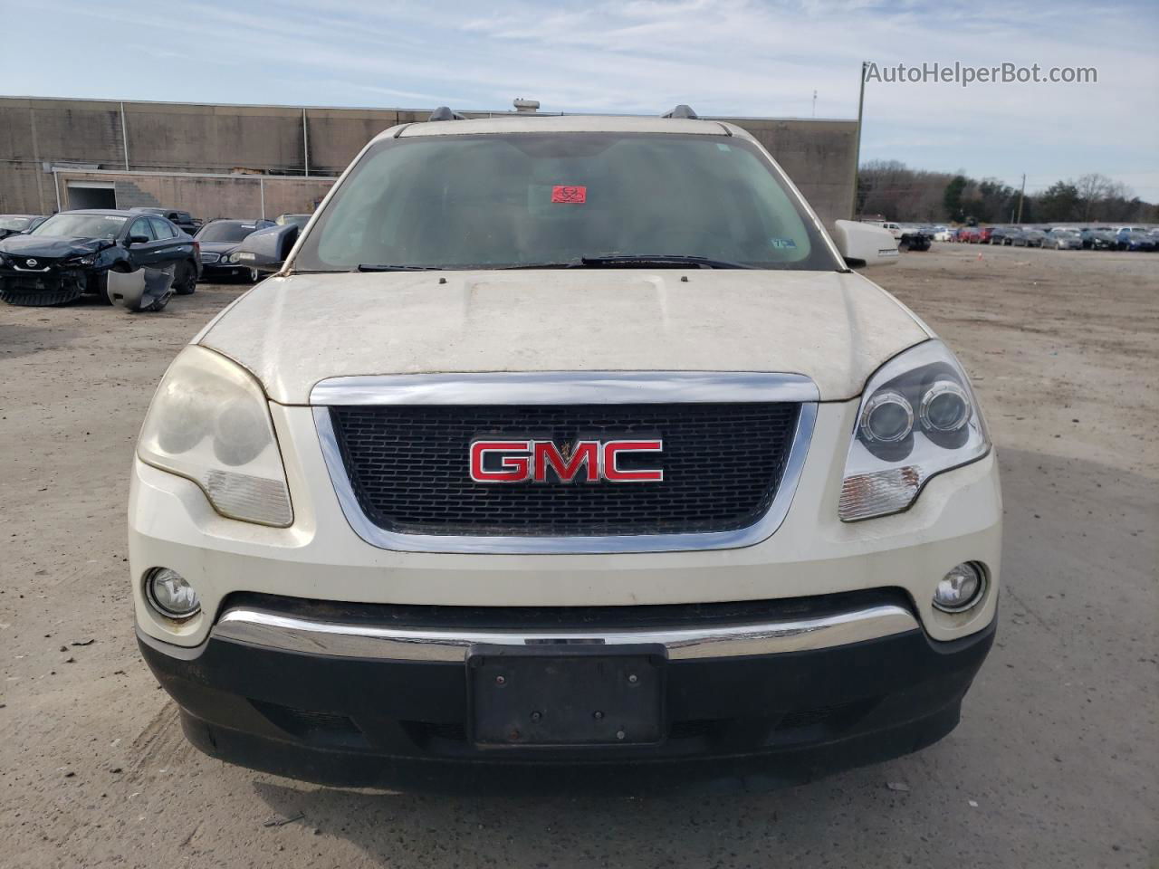 2012 Gmc Acadia Slt-1 Белый vin: 1GKKVRED5CJ248998