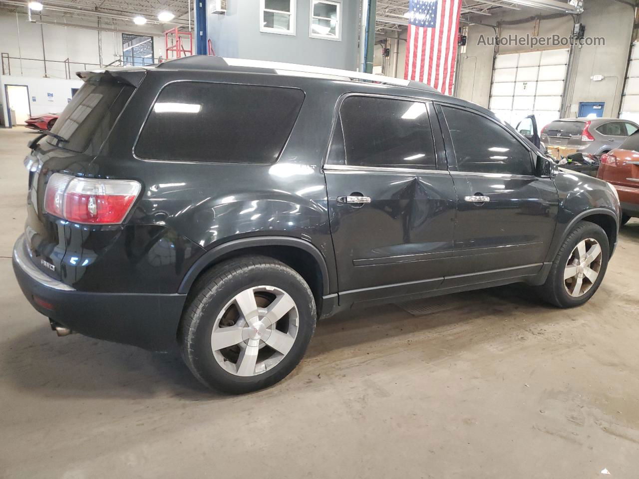 2012 Gmc Acadia Slt-1 Black vin: 1GKKVRED5CJ359387