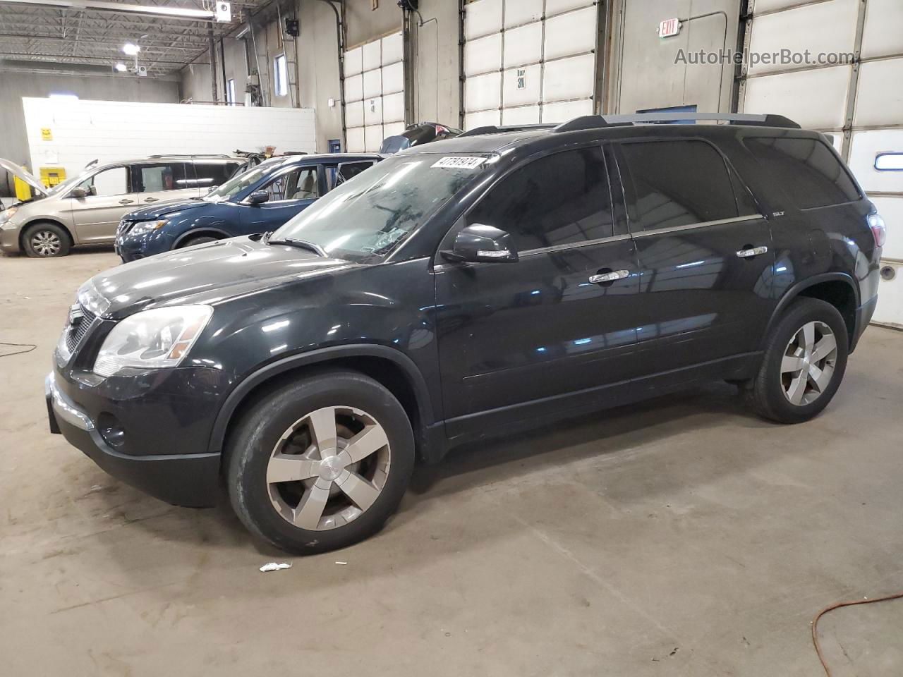 2012 Gmc Acadia Slt-1 Black vin: 1GKKVRED5CJ359387