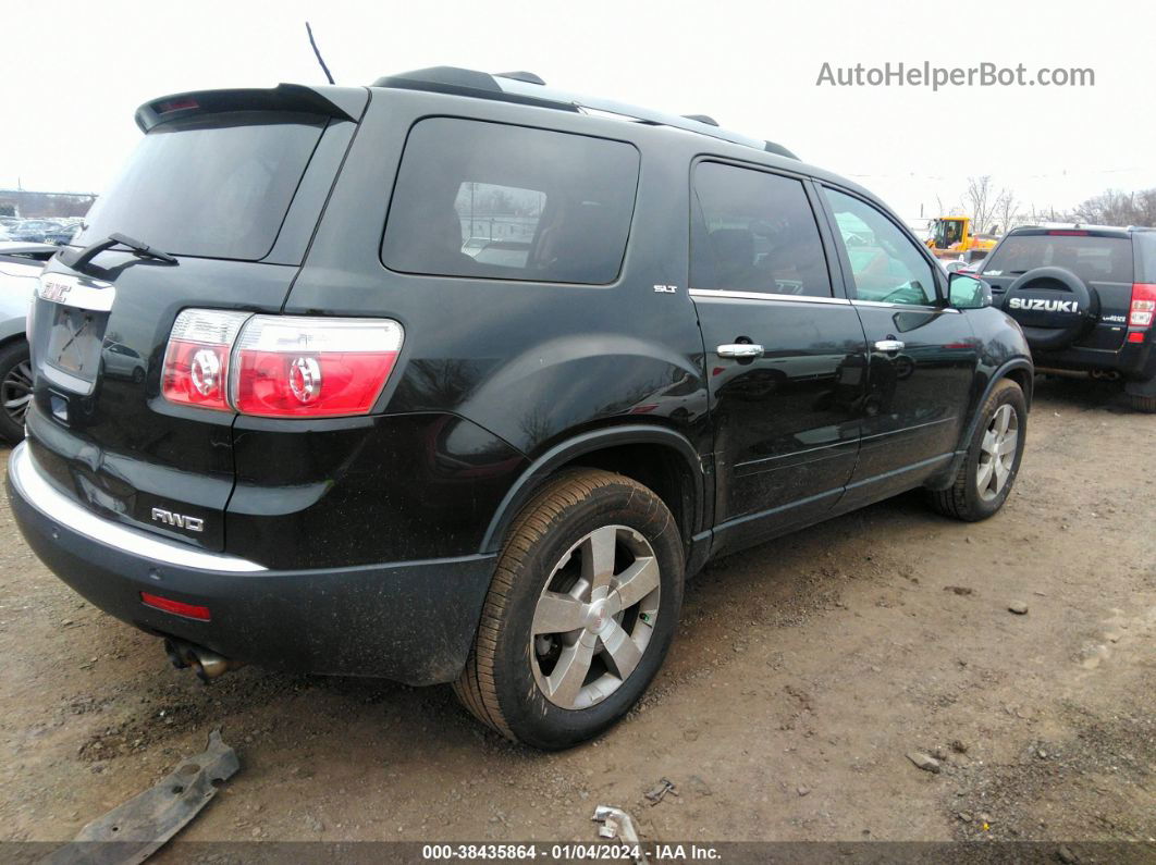 2012 Gmc Acadia Slt-1 Черный vin: 1GKKVRED5CJ386878