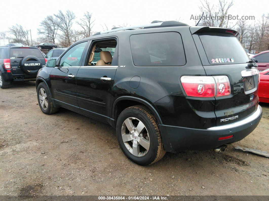 2012 Gmc Acadia Slt-1 Black vin: 1GKKVRED5CJ386878