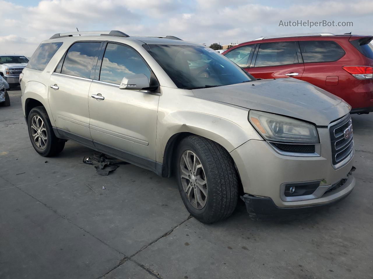 2013 Gmc Acadia Slt-1 Beige vin: 1GKKVRED5DJ172538