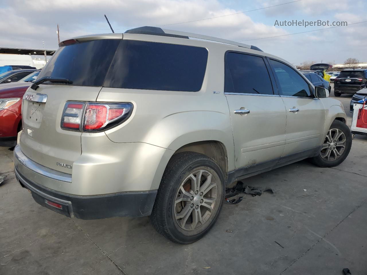 2013 Gmc Acadia Slt-1 Beige vin: 1GKKVRED5DJ172538