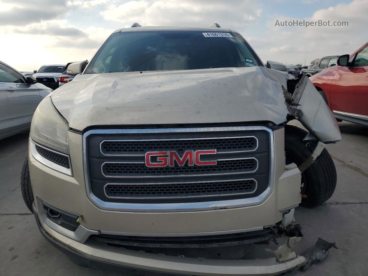 2013 Gmc Acadia Slt-1 Beige vin: 1GKKVRED5DJ172538