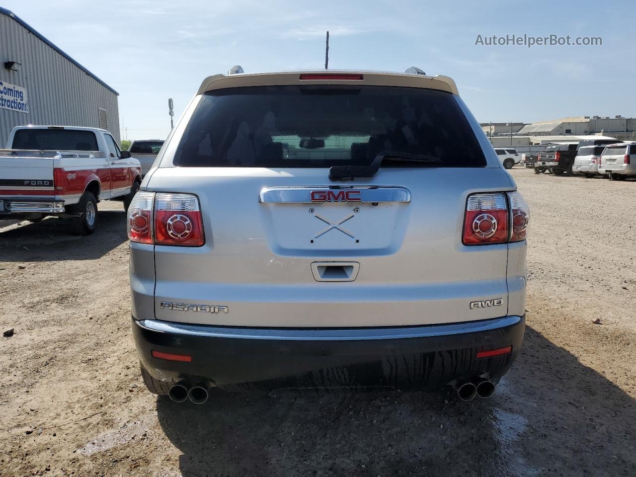 2012 Gmc Acadia Slt-1 Silver vin: 1GKKVRED6CJ182414