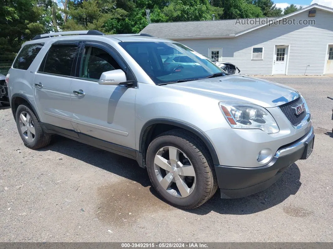 2012 Gmc Acadia Slt-1 Silver vin: 1GKKVRED7CJ106572