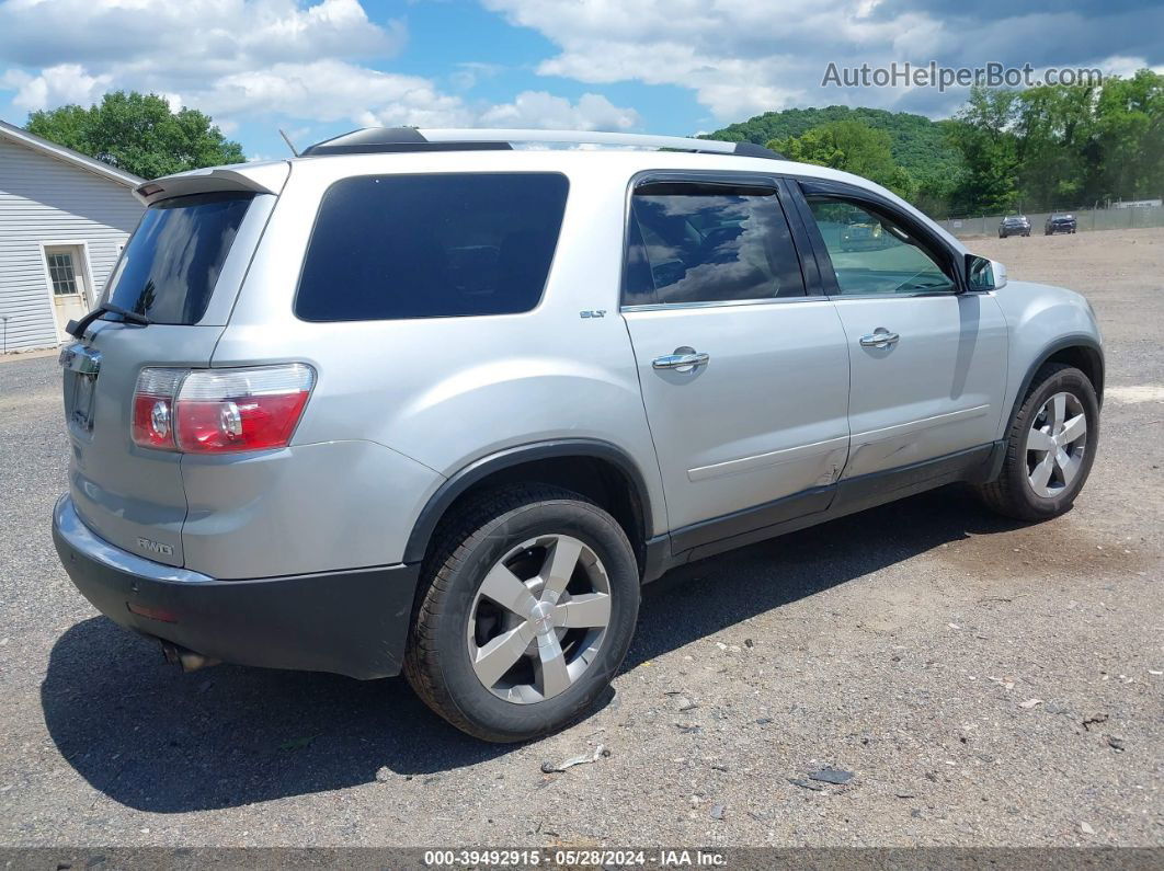 2012 Gmc Acadia Slt-1 Silver vin: 1GKKVRED7CJ106572