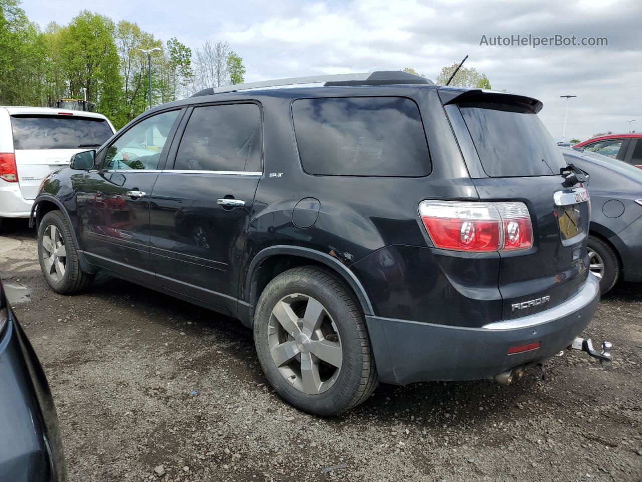 2012 Gmc Acadia Slt-1 Black vin: 1GKKVRED7CJ108161