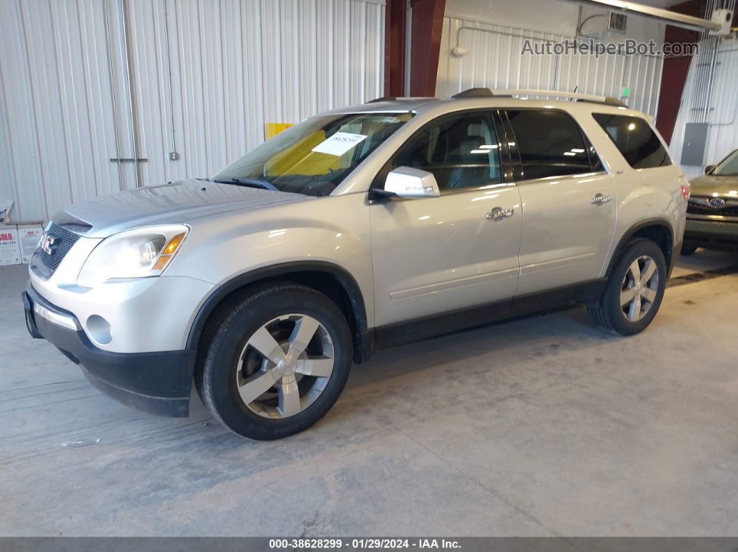 2012 Gmc Acadia Slt-1 Silver vin: 1GKKVRED7CJ155237