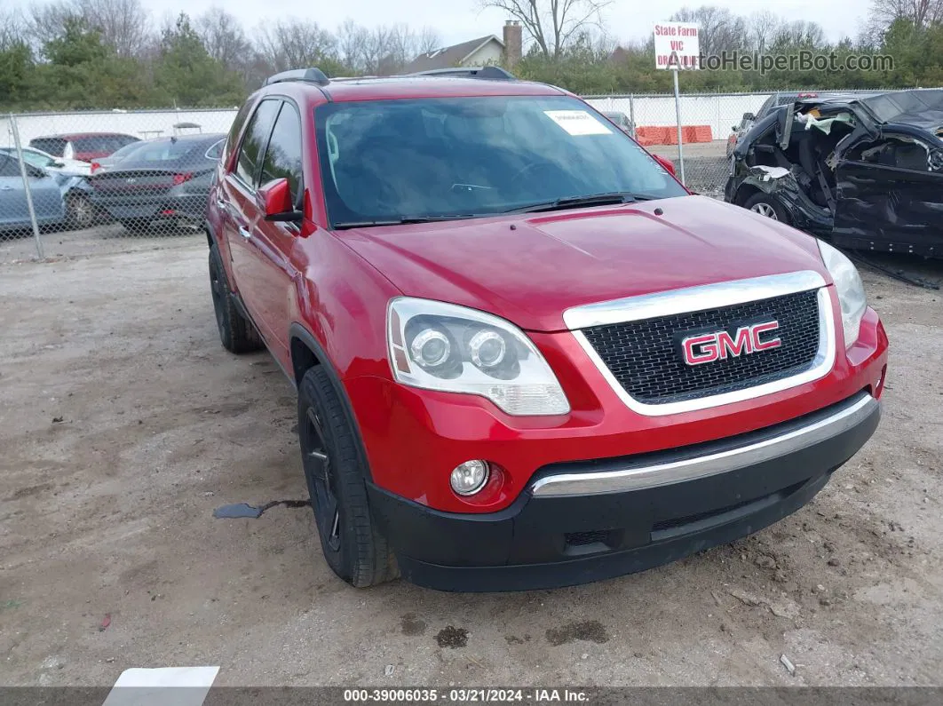 2012 Gmc Acadia Slt-1 Темно-бордовый vin: 1GKKVRED7CJ160289