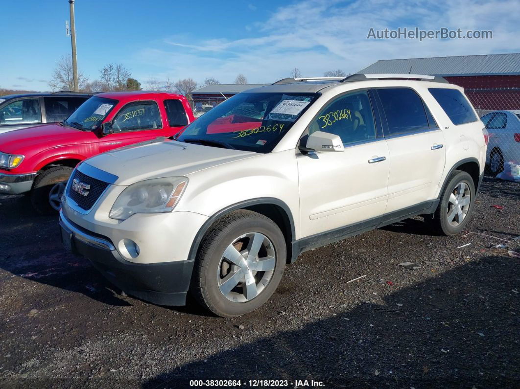 2012 Gmc Acadia Slt-1 White vin: 1GKKVRED7CJ213265