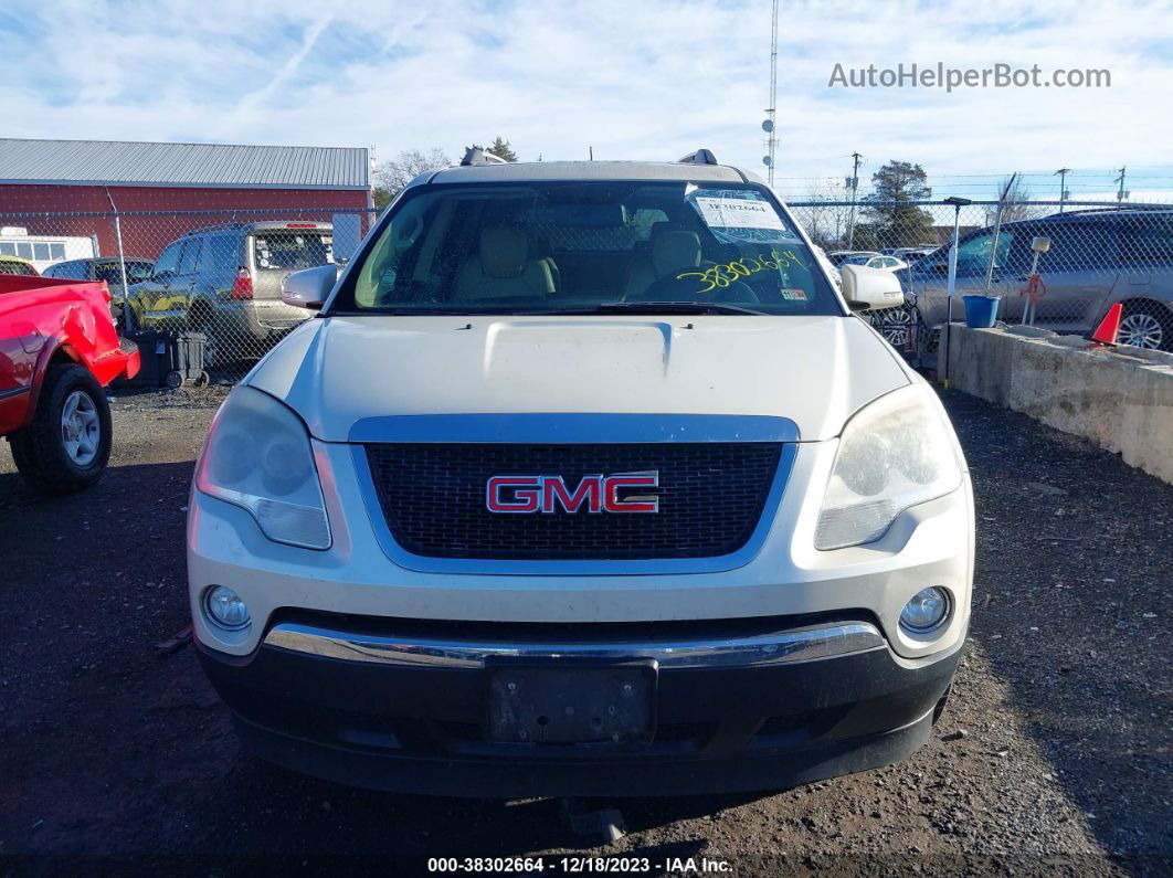 2012 Gmc Acadia Slt-1 White vin: 1GKKVRED7CJ213265