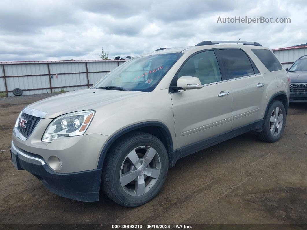 2012 Gmc Acadia Slt-1 Gold vin: 1GKKVRED7CJ298270