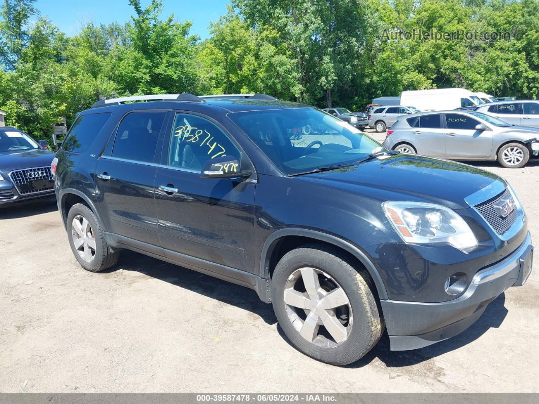 2012 Gmc Acadia Slt-1 Черный vin: 1GKKVRED7CJ342848